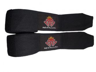 Boxing Hand Wraps 100% cotton high quality single color with 2” Velcro closer.